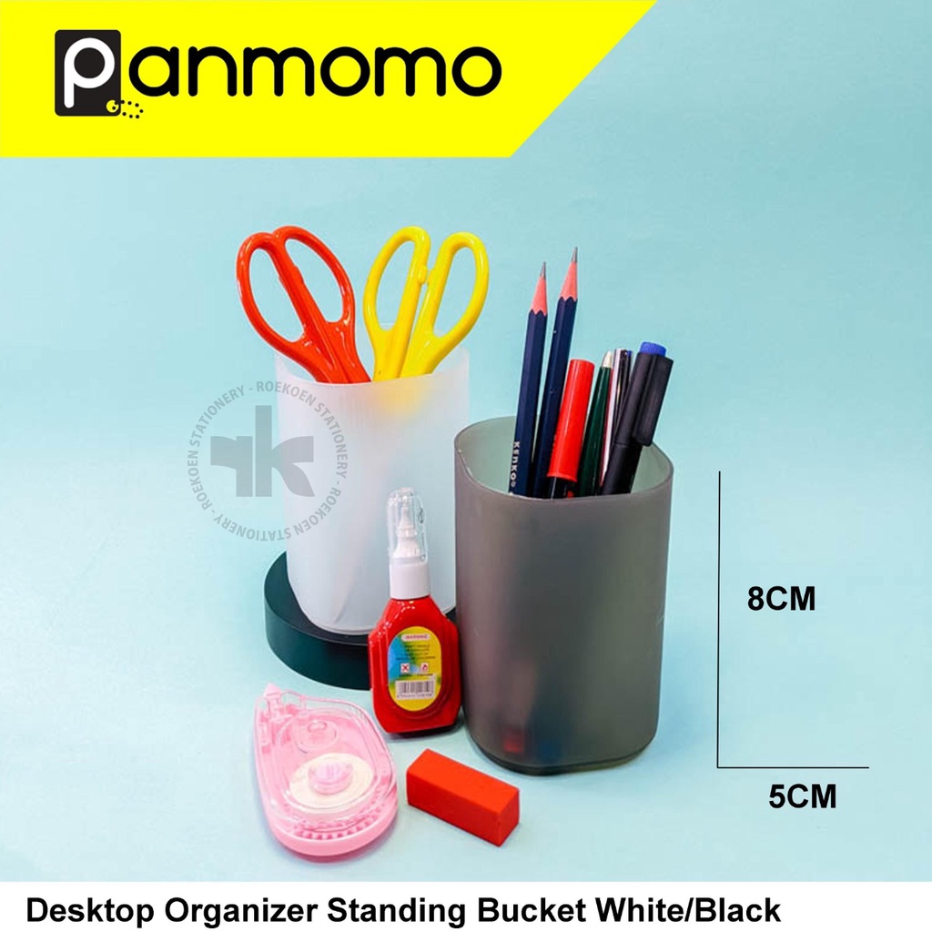 

Panmomo Pen Organizer Standing Bucket