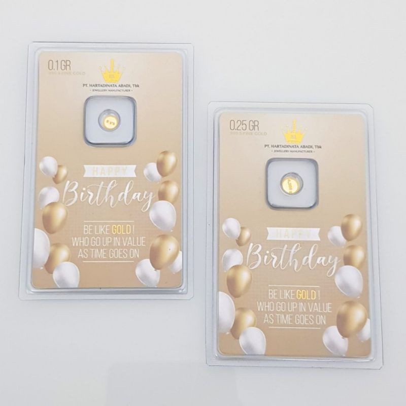 

HADIAH ULANG TAUN TERBARU2020 0,1Gram