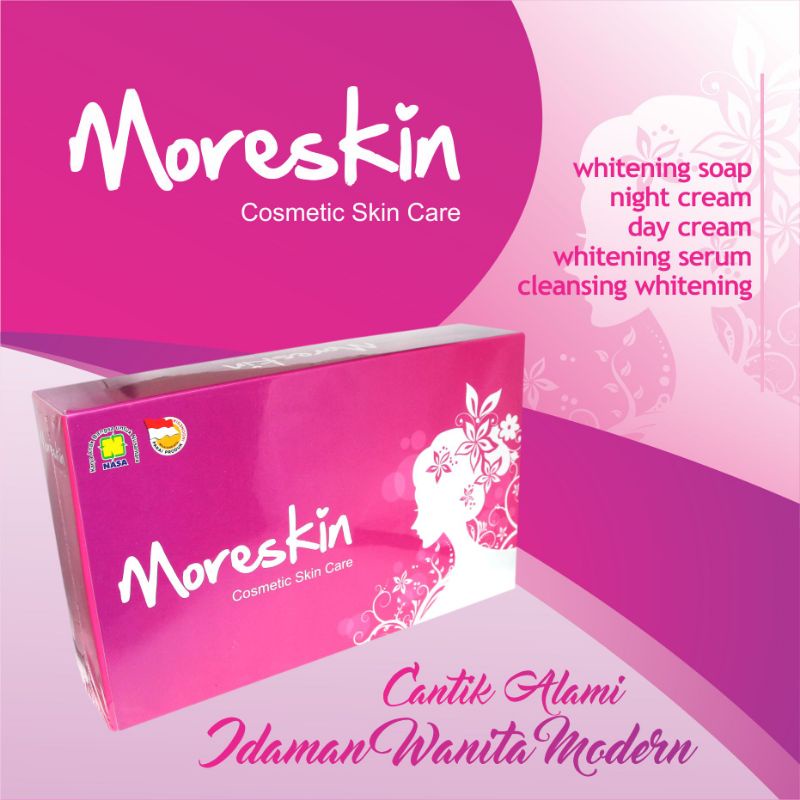 MORESKIN PINK||MORESKIN COSMETICS SKINCARE//ORIGINAL
