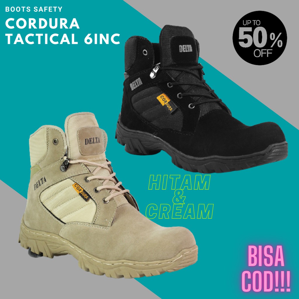 SEPATU GUNUNG ADVNTUREHIKING BOOTS UJUNG BESI