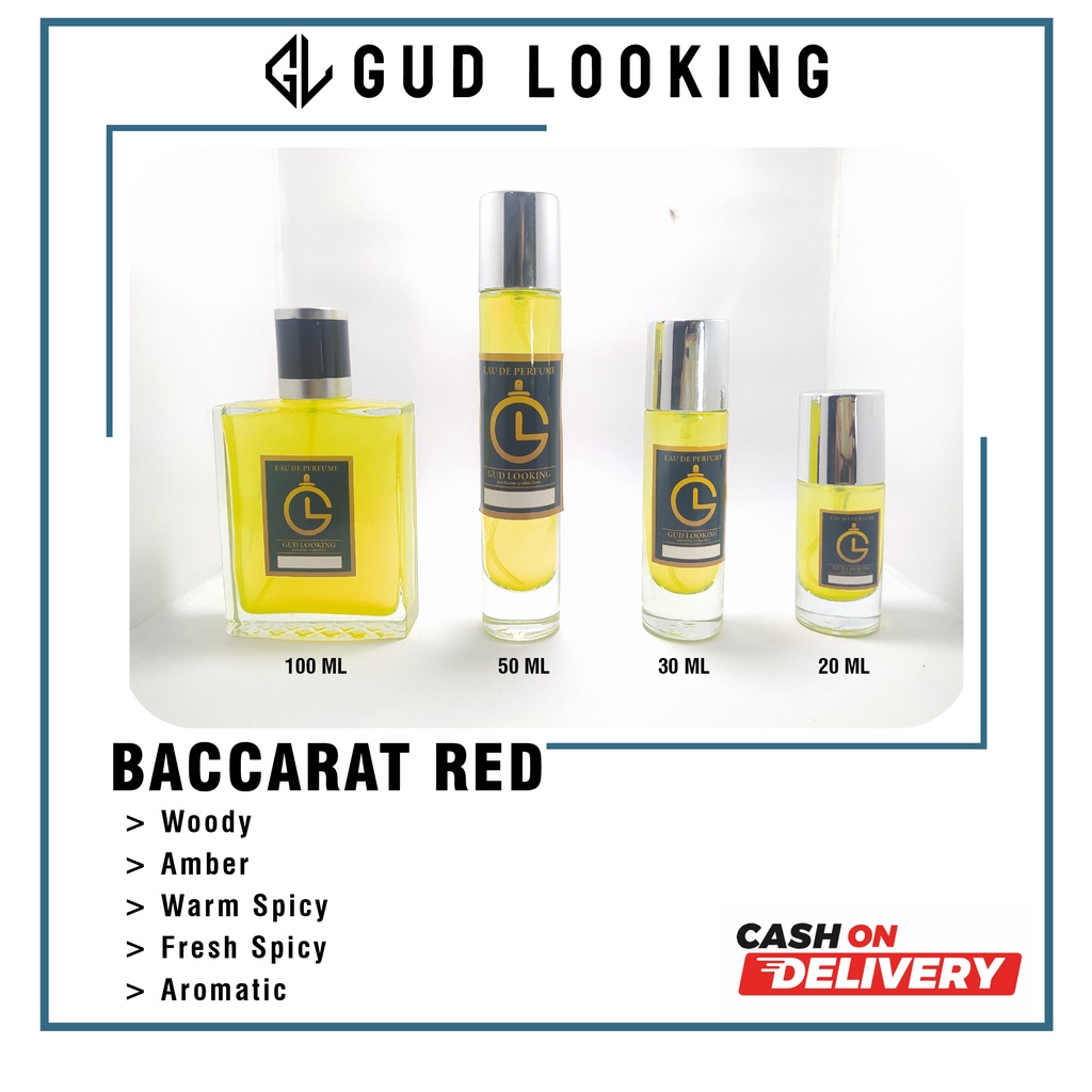 PARFUM REFILL BACARAT / BACCARAT ROUGE RED / BACCARAT RED KUALITAS PREMIUM / BACCARAT RED EDP