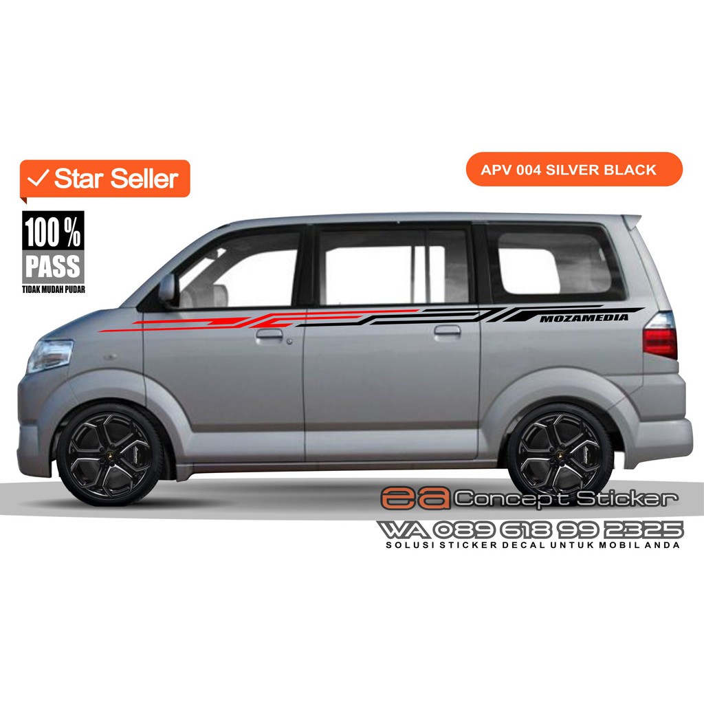 Stiker mobil apv luxio grandmax stiker mobil list minimalist