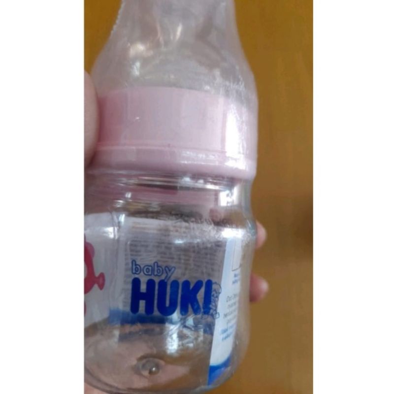 BOTOL SUSU BAYI HUKI MINI 60ml-BOTOL SUSU BAYI NEWBORN-BOTOL SUSU MURAH BPA FREE-DOT