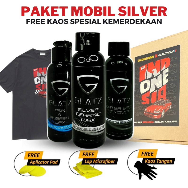 PAKET MERDEKA PERAWATAN MOBIL GLATZ AUTOCARE