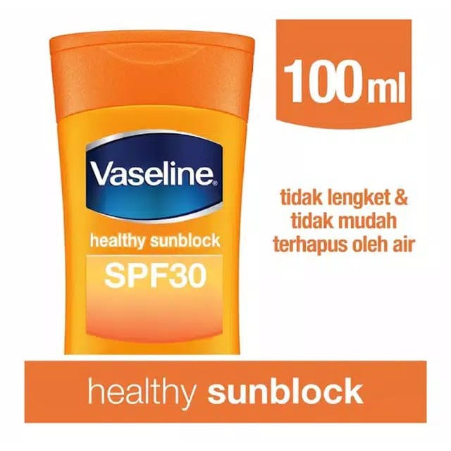 Vaseline Hand Body Lotion Healthy Sunblock SPF 30 ~ Original 100%