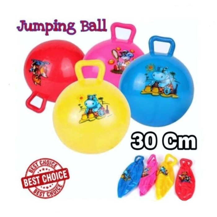 Jumping Ball Mainan Anak Bola Karet
