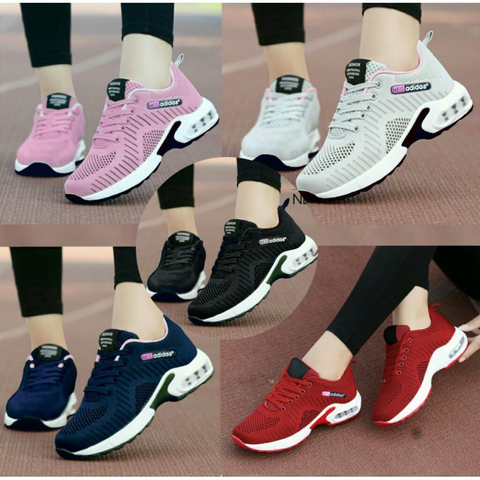 Sepatu Wanita Sneakers Perempuan Dewasa Sepatu Kets Wanita Sepatu Sneakers Wanita Hitam Putih Sepatu