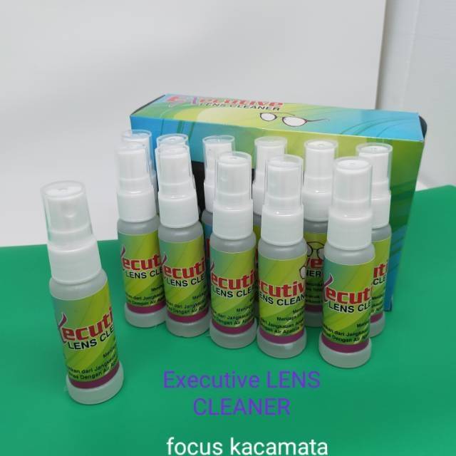 Excecutif lens cleaner/pembersih lensa kacamata kwalitas bagus harga Rp 10.000 1pcs