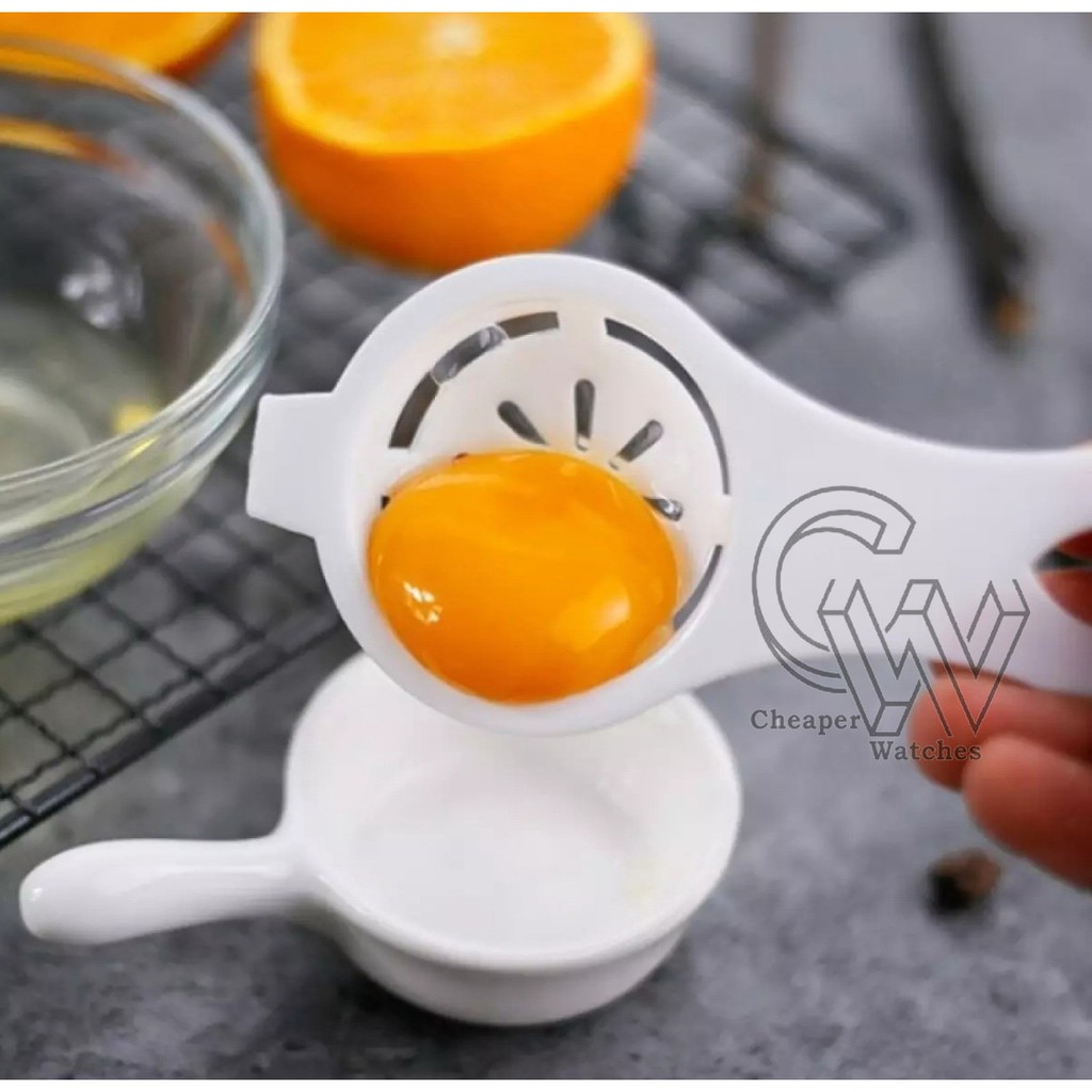 Cheaper-Alat Pemisah Telur Putih Dan Kuning Sendok Saringan Telur Egg Separato