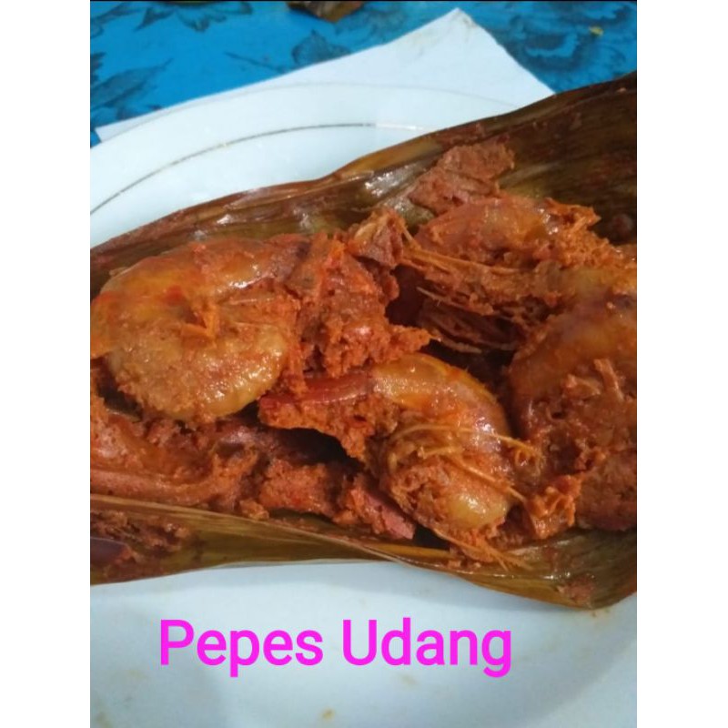 

Pepes Udang Pedas