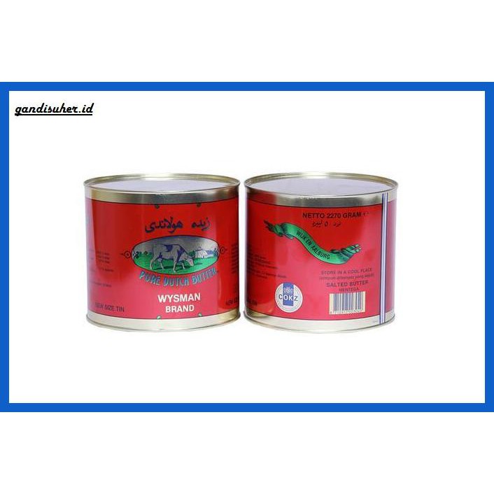 

Rettubagetnem- Wisjman Butter / Mentega Wisman 2Kg / 2270 Gram -Asli-Slii.