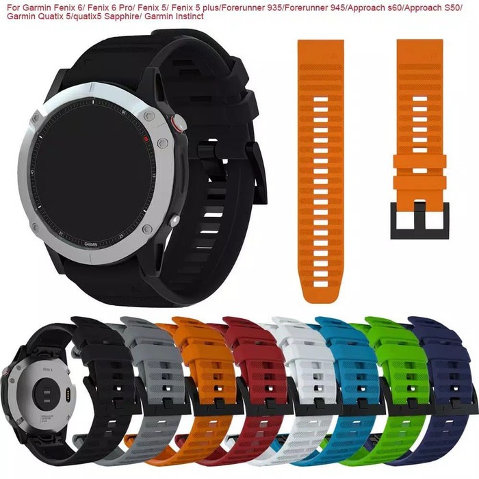 Tali jam Garmin Fenix 6 Pro Fenix 5 Plus Forerunner 935 945 965 Quatix 22mm