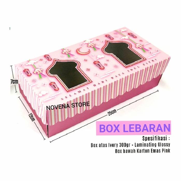 

Box Kotak Dus Hampers Kue Lebaran Idul Fitri 25X12X7Cm-Motif11 Diskon!!R30F