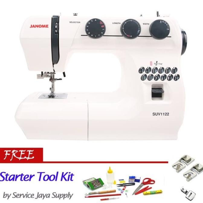 JANOME SUV 1122 Mesin Jahit Portable Multifungsi