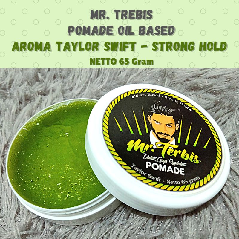 Pomade 1 Kg Isi 20 Pcs Waterbased Mr. Trebis Bebas Pilih Aroma Bonus Sisir