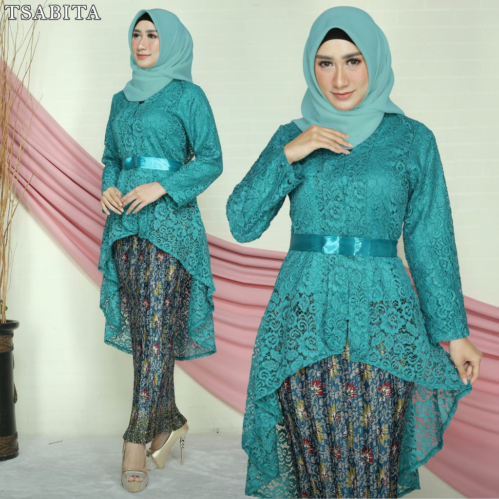 NEW KEBAYA KARTINI - KEBAYA FLOYANA PITA - KEBAYA MODERN - PAKAIAN TRADISIONAL - SET KEBAYA BRUKAT