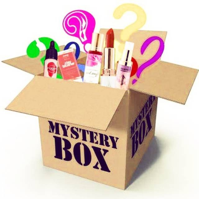Косметика сюрприз. Mystery Box с косметикой. Mystery Box одежда. Mystery Box валентинка.