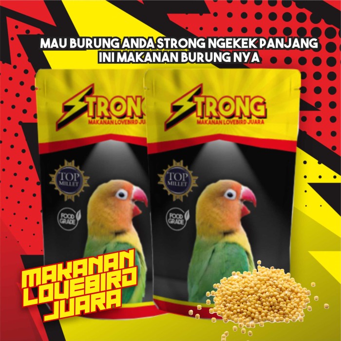 MAKANAN BURUNG JAVANICA MIX FORMULA MINI PELLET MAKANAN BRANJANGAN - KOEDAPAN BIRD SHOP
