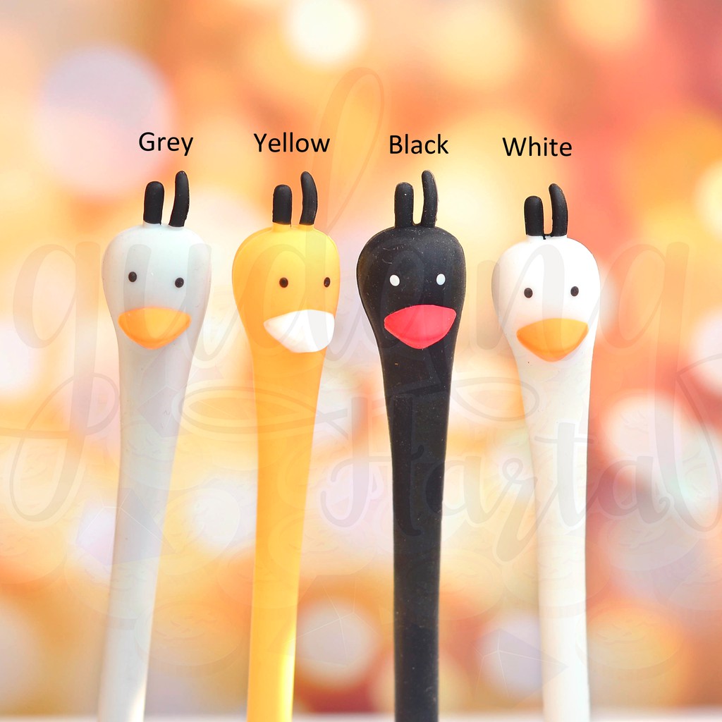 Pulpen Gel Bebek Duck Unik Lucu Ballpoint Bolpen GH 307108