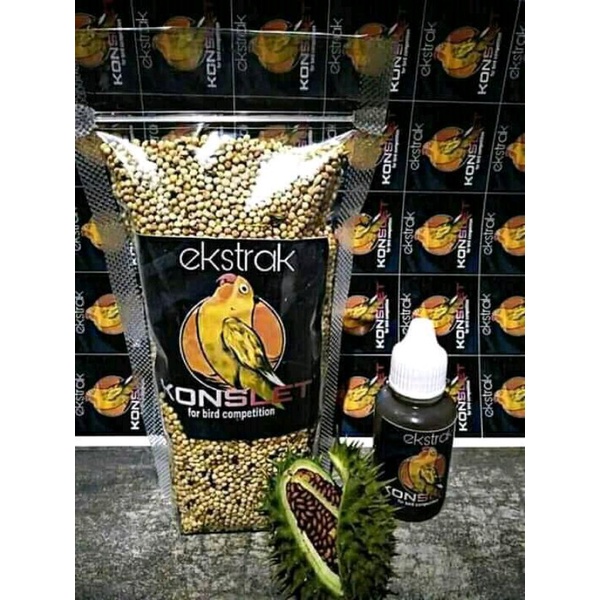 Pakan + Doping Lovebird Racikan Kecubung Ekstrak Konslet