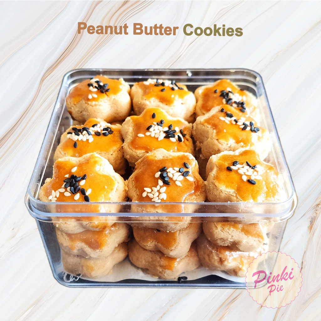 

Kue Kacang Peanut Butter Cookies Pinki Pie 300gr