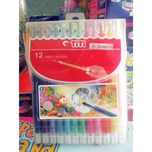 

Crayon putar titi 12 warna