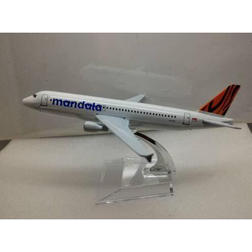 Lucu Tiger Air Mandala Pesawat Terbang Full Diecast ( Pt102) Bergaransi