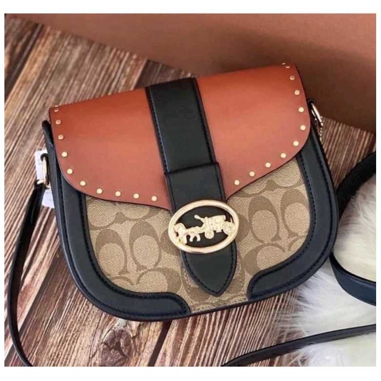 coach georgia warna tan rast