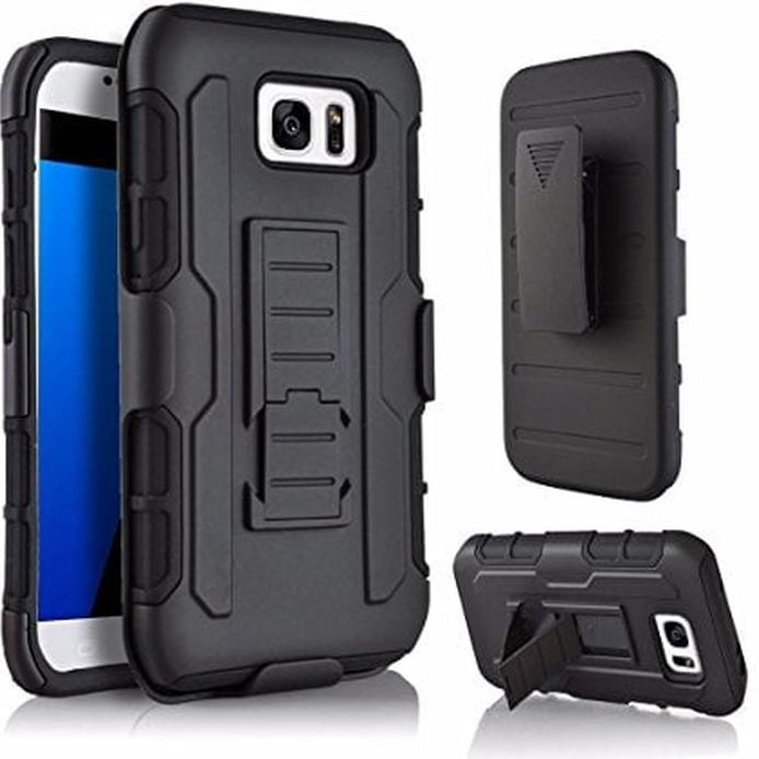 CASING HP SAMSUNG S7 S 7 FLAT HARD CASE FUTURE ARMOR BACK