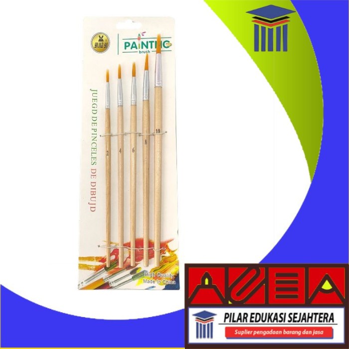 

KUAS / KUAS LUKIS ROUND YI JIA YI PAINTING BRUSH (1 SET ) MURAH