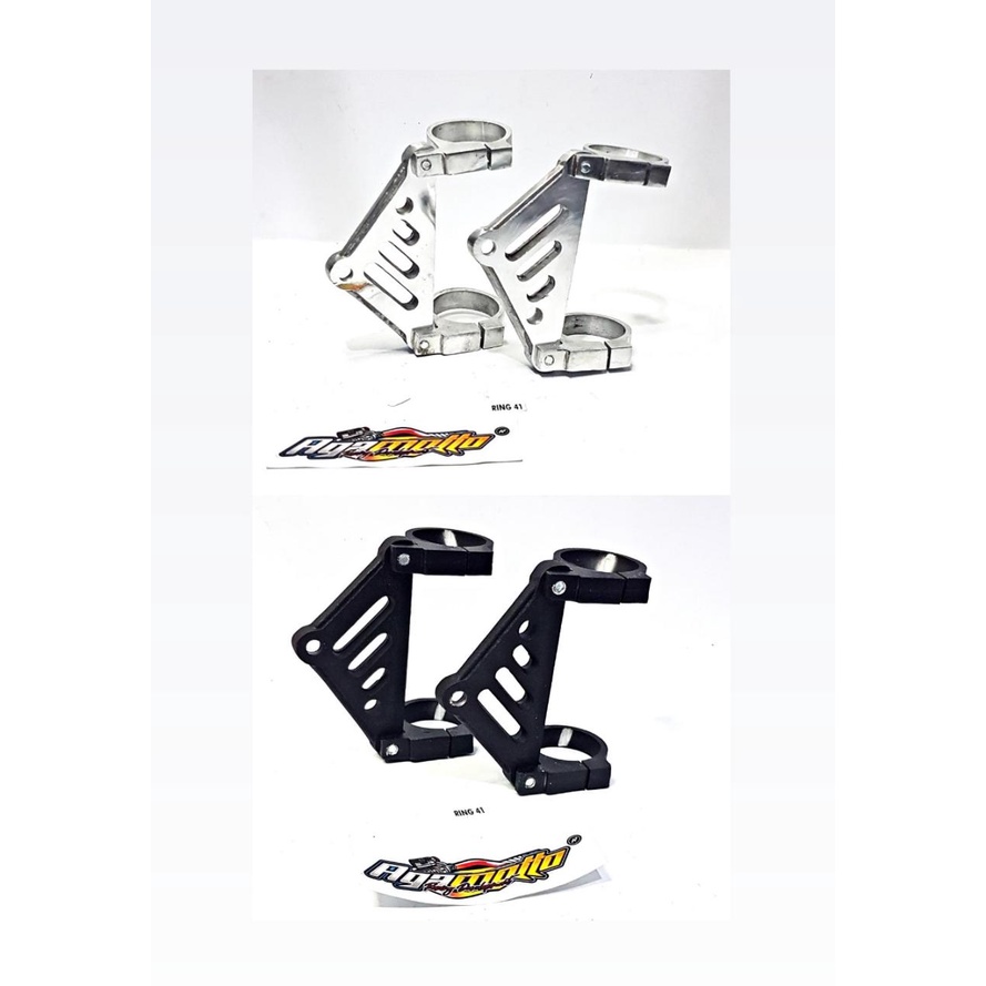 Braket kupingan pangkon lampu pesek cincin model cnc super pesek AS 41 PNP SKOK BYSON