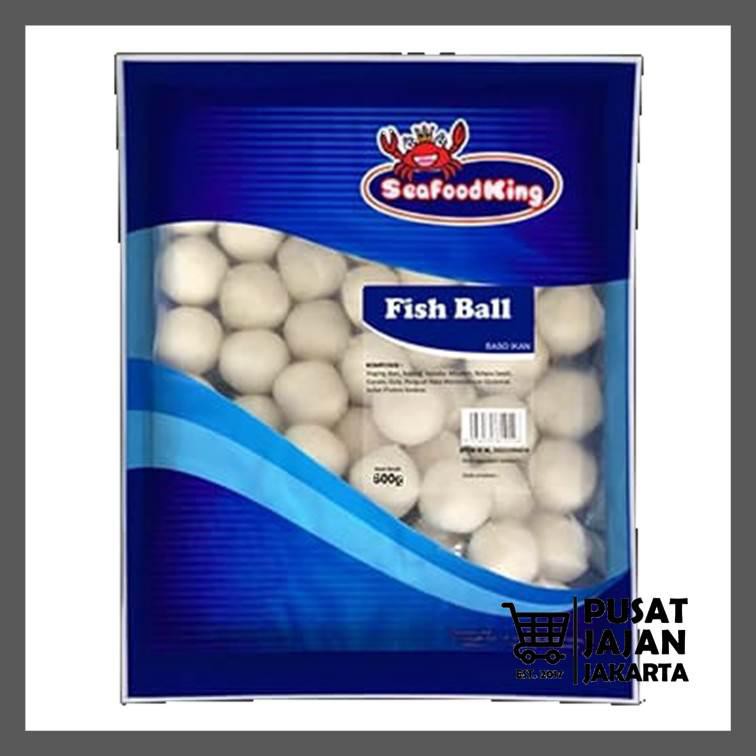 

Seafood King Small Fish Ball 500 Gr Bakso Baso Ikan Kecil Mini Shabu - Shabu Steamboat