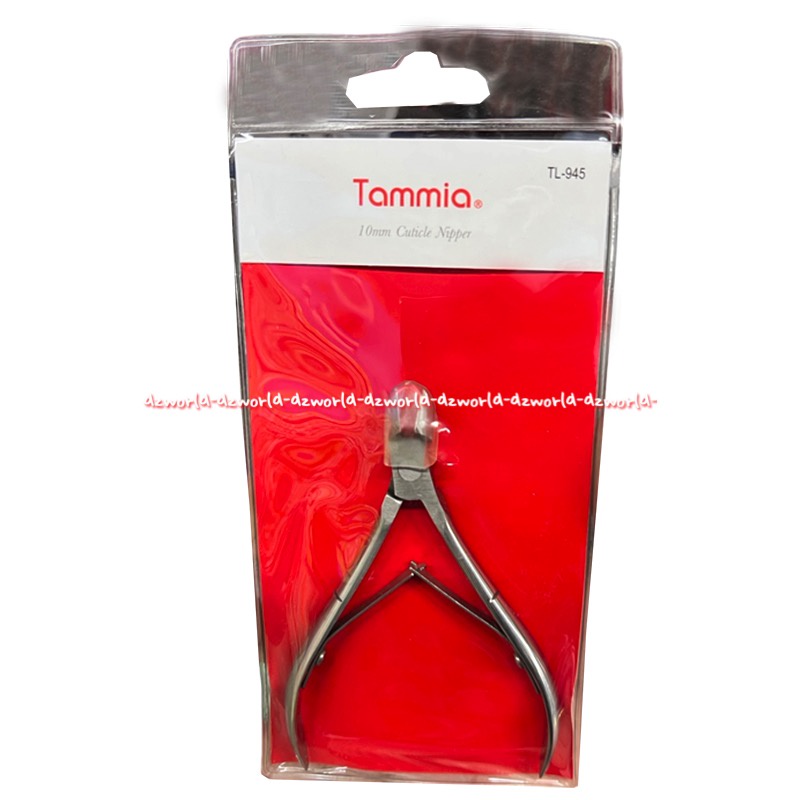 Tammia Cuticle Nipper 10mm Gunting Kutikel Gunting Kuku Untuk Kulit Ari Bahan Stainless Steel Tamia TL-945