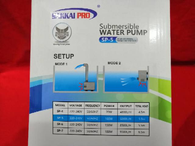 Pompa kolam AIR MANCUR ENERGY SAVING SAKKAI PRO SP 5