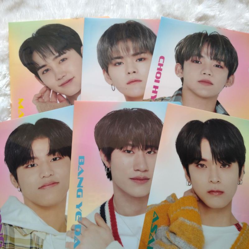 OFFICIAL CLEARFILE TREASURE MUMO MD JAPAN CF HYUNSUK YEDAM ASAHI YOSHI MASHIHO