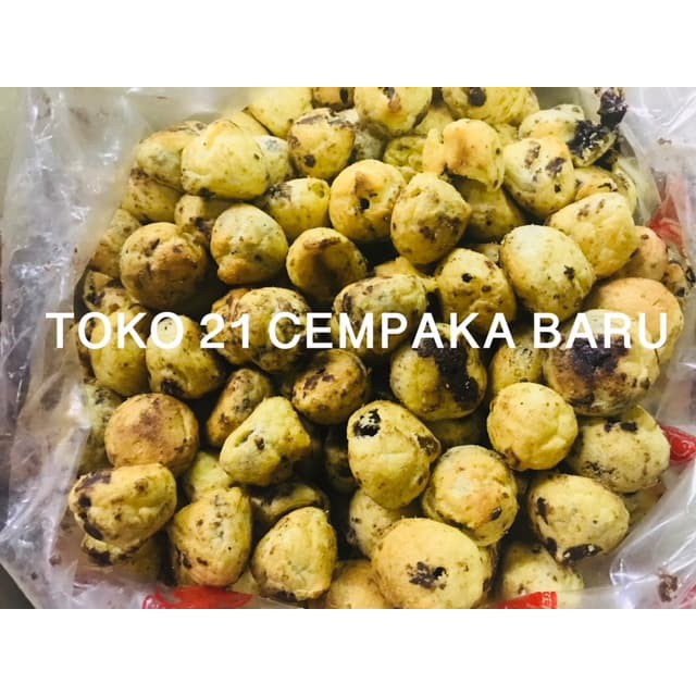 

Kue Sus Kering isi Coklat 500g Mini Soes GG Cokelat Curah Kiloan 500 g