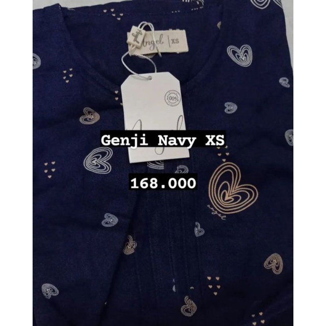 Sarah Genji navy XS atelier Angelina atelierangelina