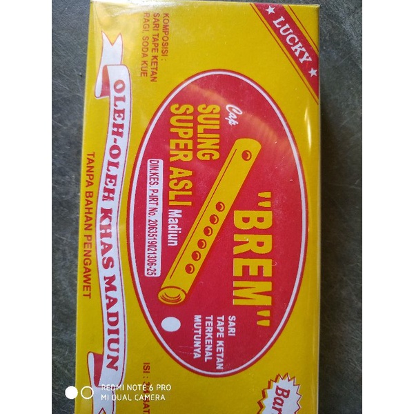 

BREM ASLI MADIUN Brem seruling / brem suling jumbo Asli MADIUN sudah ready lho di mardionotravel_shop Snack