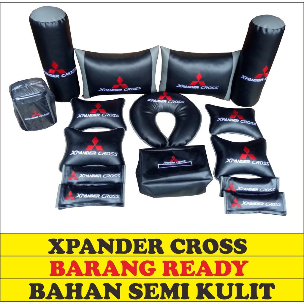 BANTAL MOBIL XPANDER CROSS HEADREST MOBIL XPANDER AKSESORIS MOBIL INTERIOR