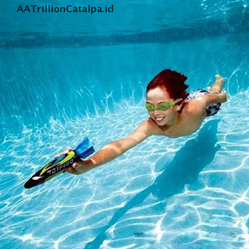 Aatrillioncatalpa 4Pcs / Set Mainan Torpedo Menyelam Bawah Air Untuk Anak