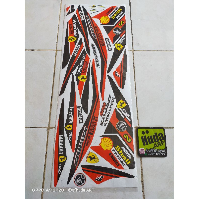 striping aerox sticker aerox lis aerox sticker variasi aerox striping variasi yamaha AEROX