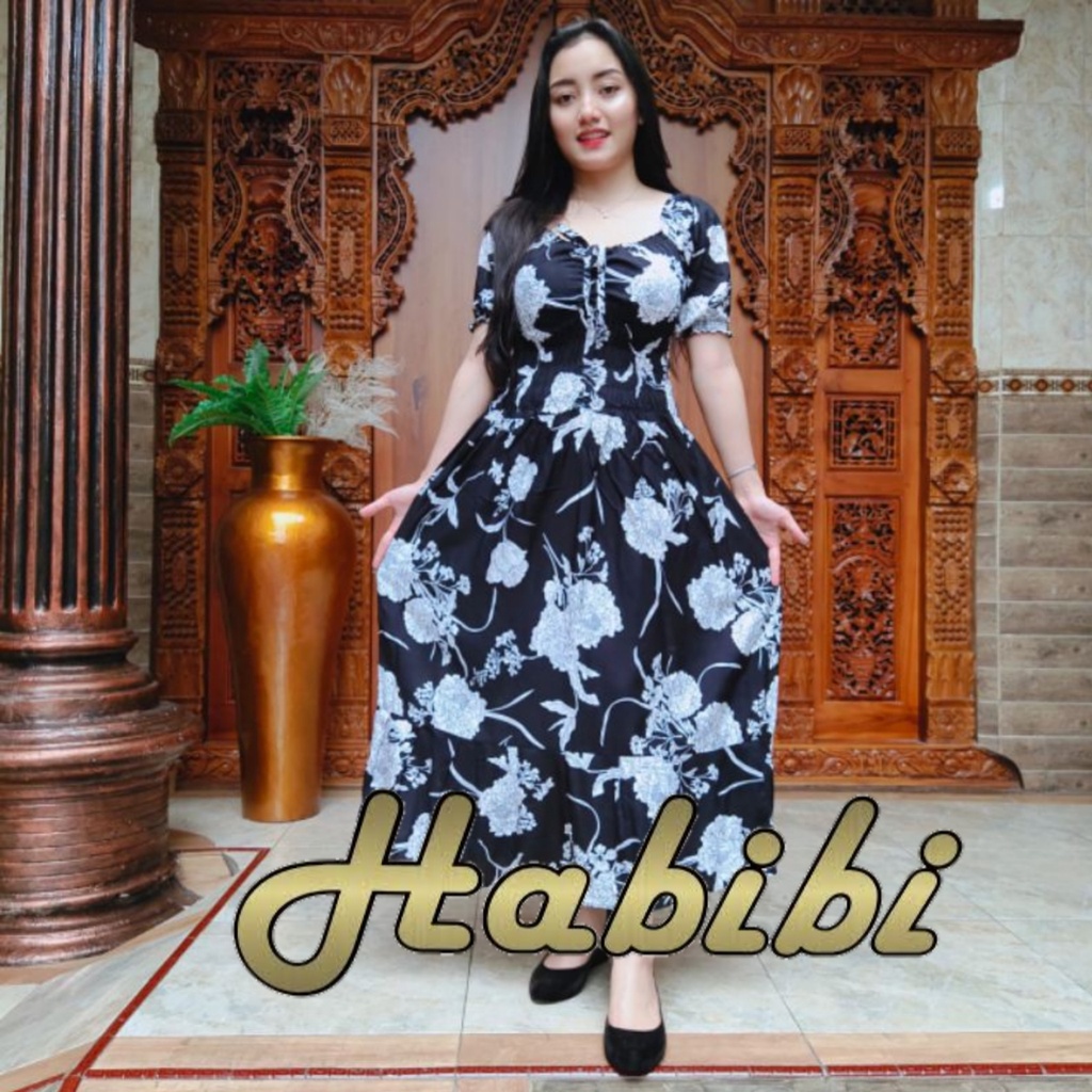 Dress Cassandra Candy Chamomile Rayon Super Premium Motif Terbaru Busui Limited Casual Bahan Adem Da