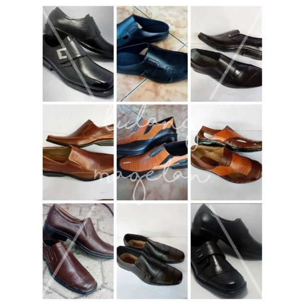 Sepatu Pantofel Asli Kulit Sapi