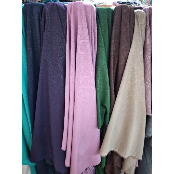 Kain Bahan wolfis embos premium