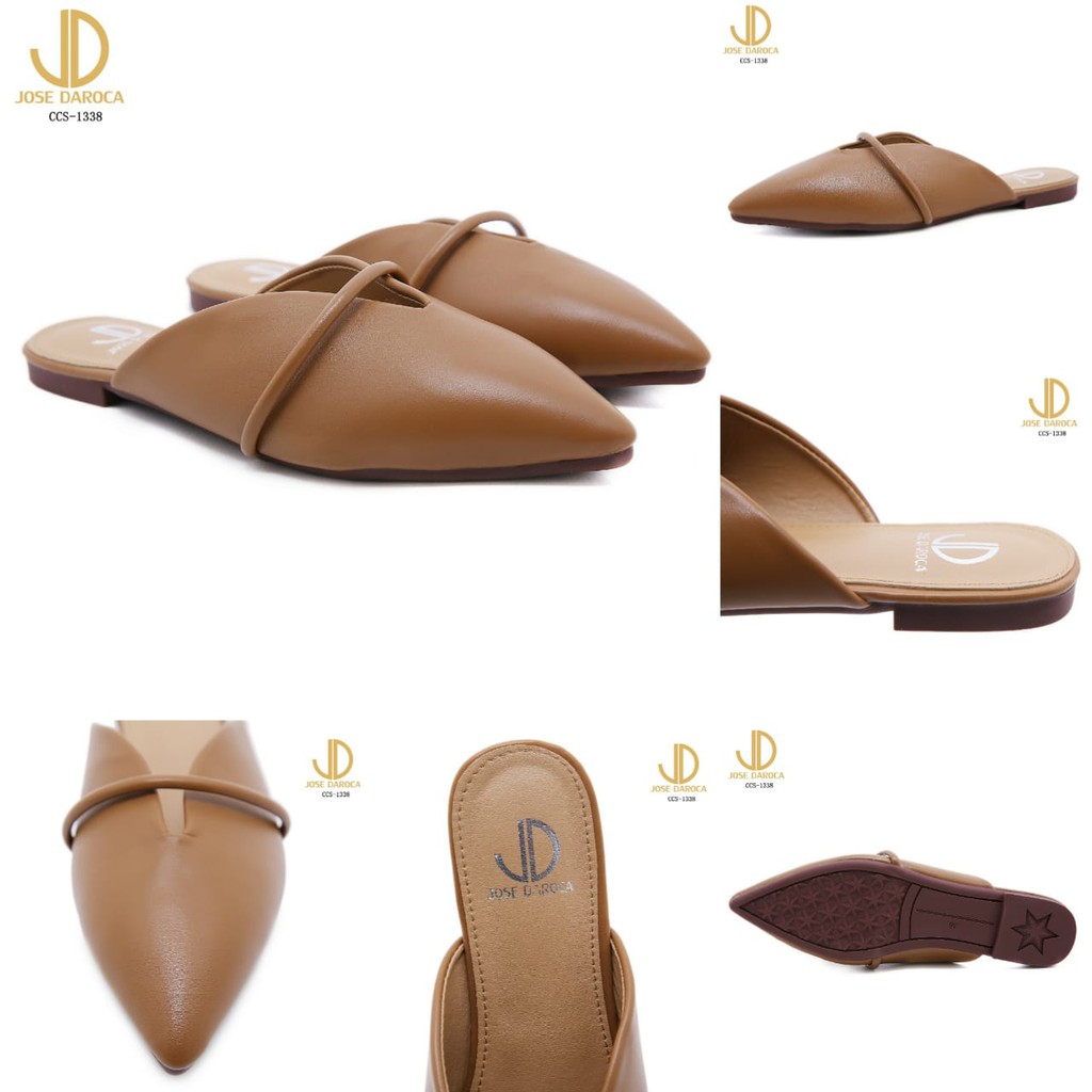 JOSE DAROCA Slip On Mules Shoes #CCS-1338# Original