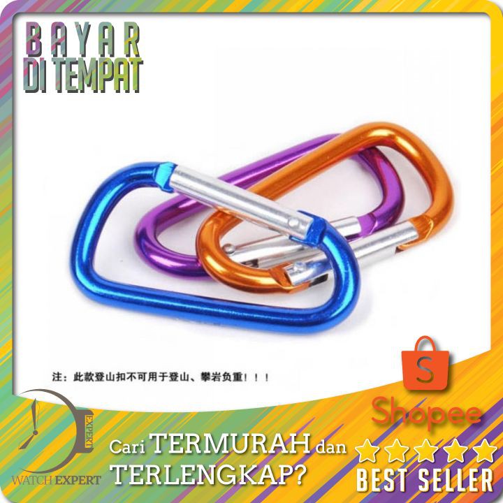 TERLARIS Carabiner Buckle Hanging Aluminium D-Type - CC1