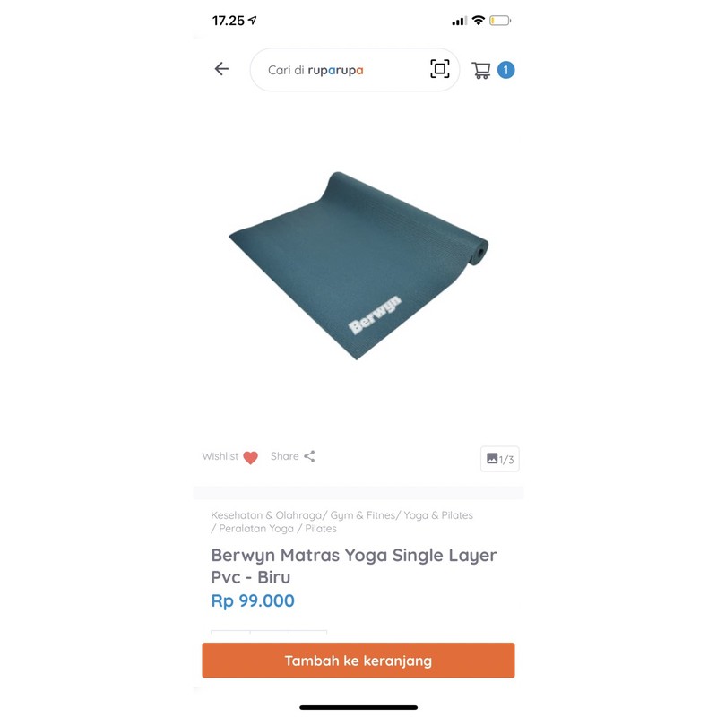yoga mat berwyn
