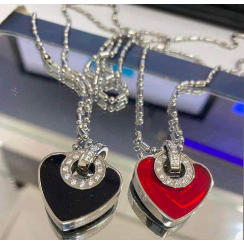 MCI Pendant HEART RED, HEART NAVY