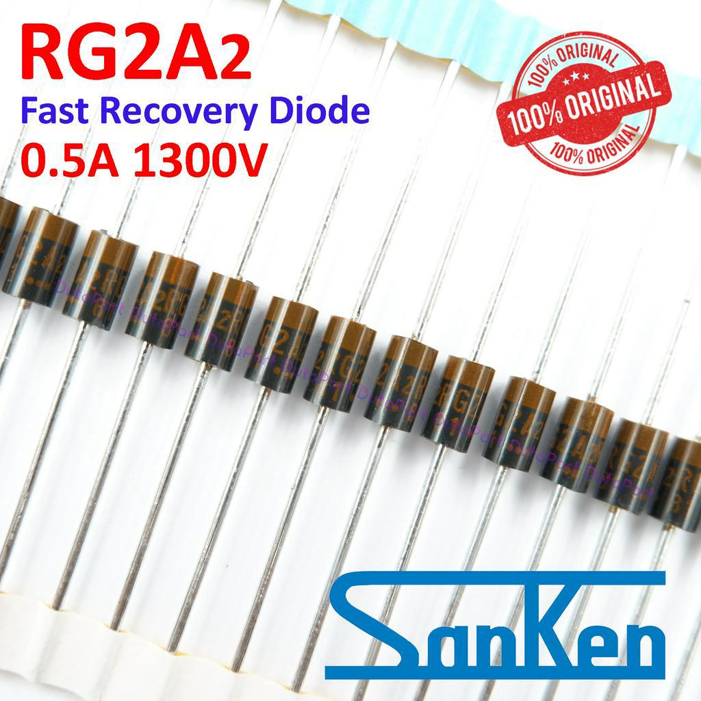 RG2A2 0.5A 1300V ORIGINAL SANKEN JAPAN Fast Recovery Diode Dioda