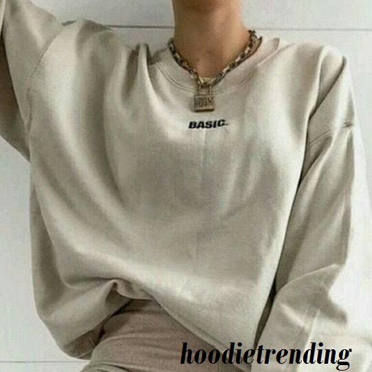 HODISO - Basic Sweater Basic. Size M-Xxl (Pria&amp;Wanita) Tumblr Pinterest Korean Style